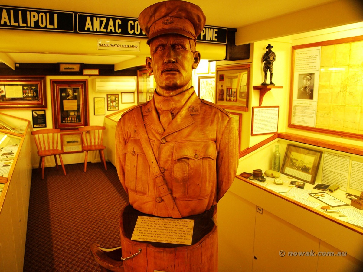 Muzeum wojska australijskiego i kolonializmu Australii w Maryborough Queensland (Maryborough Military & Colonial Museum)