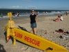 Australijscy ratownicy na plaży w Queensland