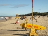 Australijscy ratownicy na plaży w Queensland